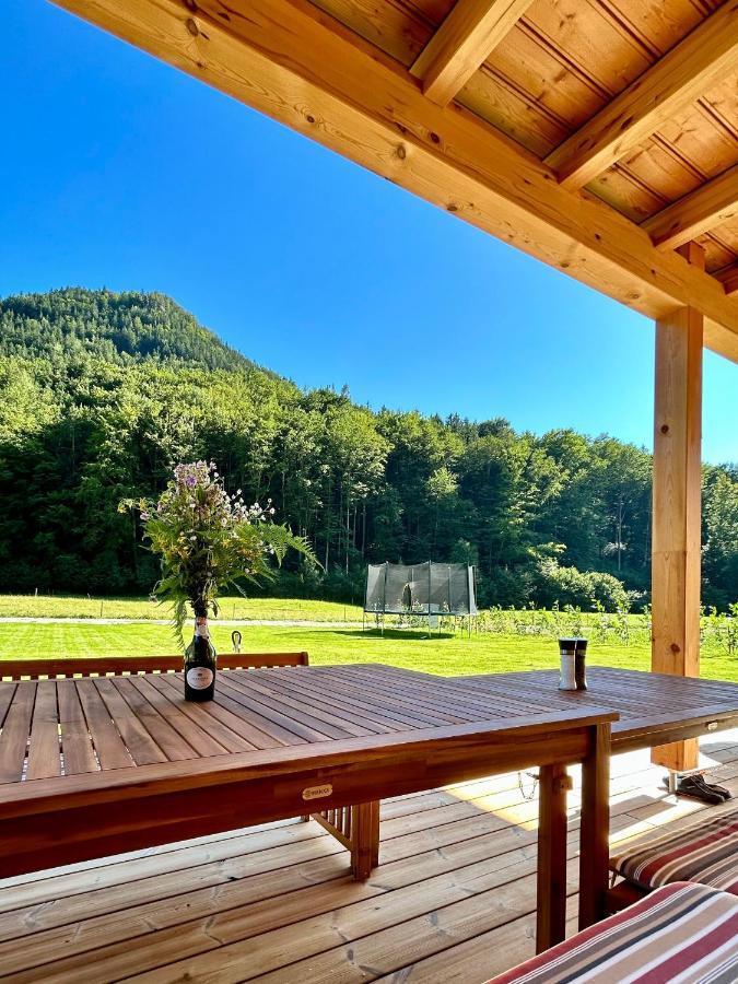 Das Gruenhaus - Dein Chalet In Grünau im Almtal المظهر الخارجي الصورة
