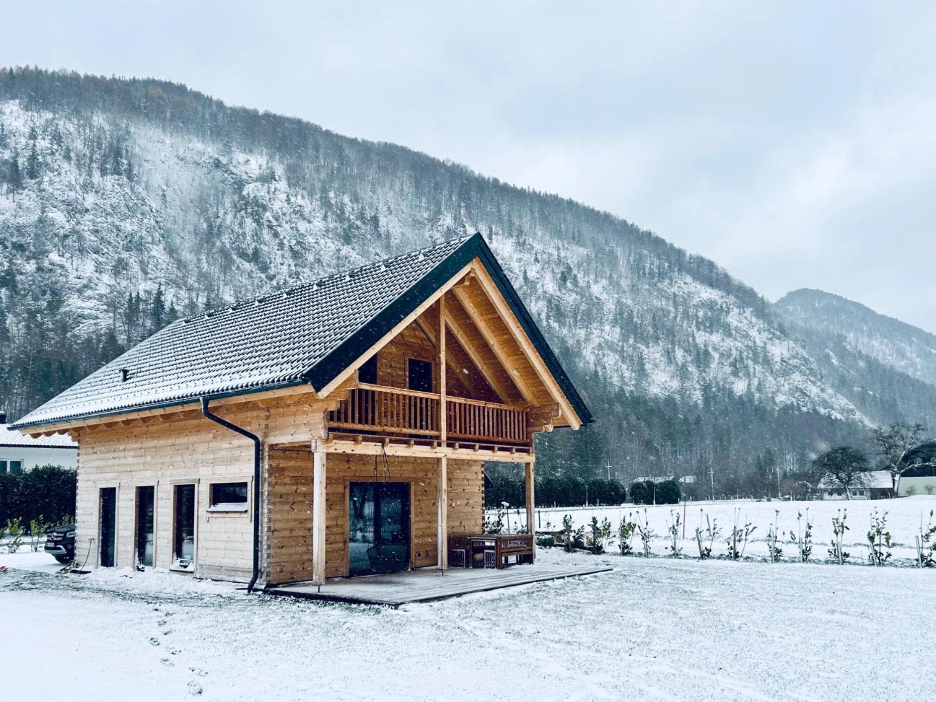 Das Gruenhaus - Dein Chalet In Grünau im Almtal المظهر الخارجي الصورة