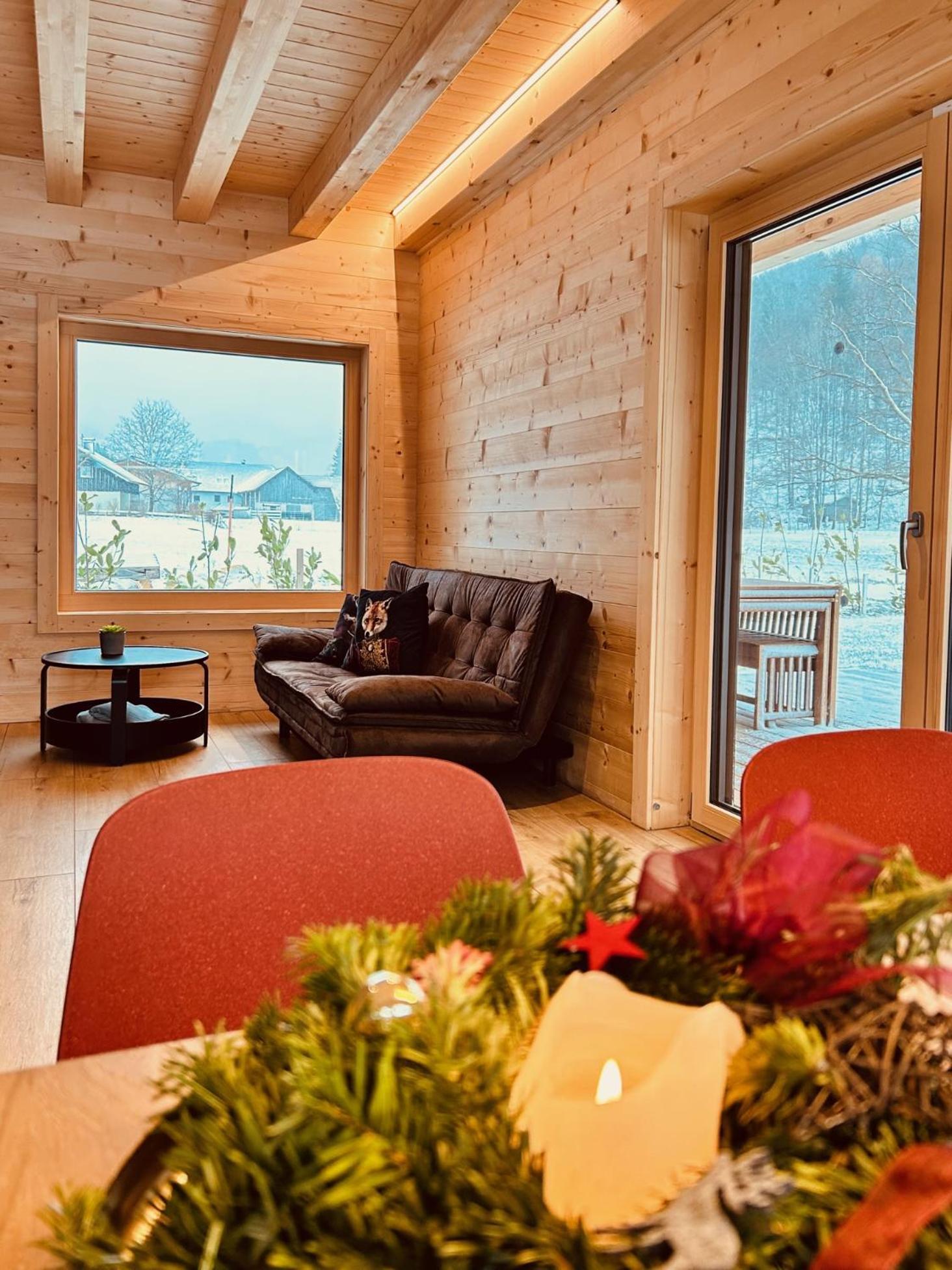 Das Gruenhaus - Dein Chalet In Grünau im Almtal المظهر الخارجي الصورة