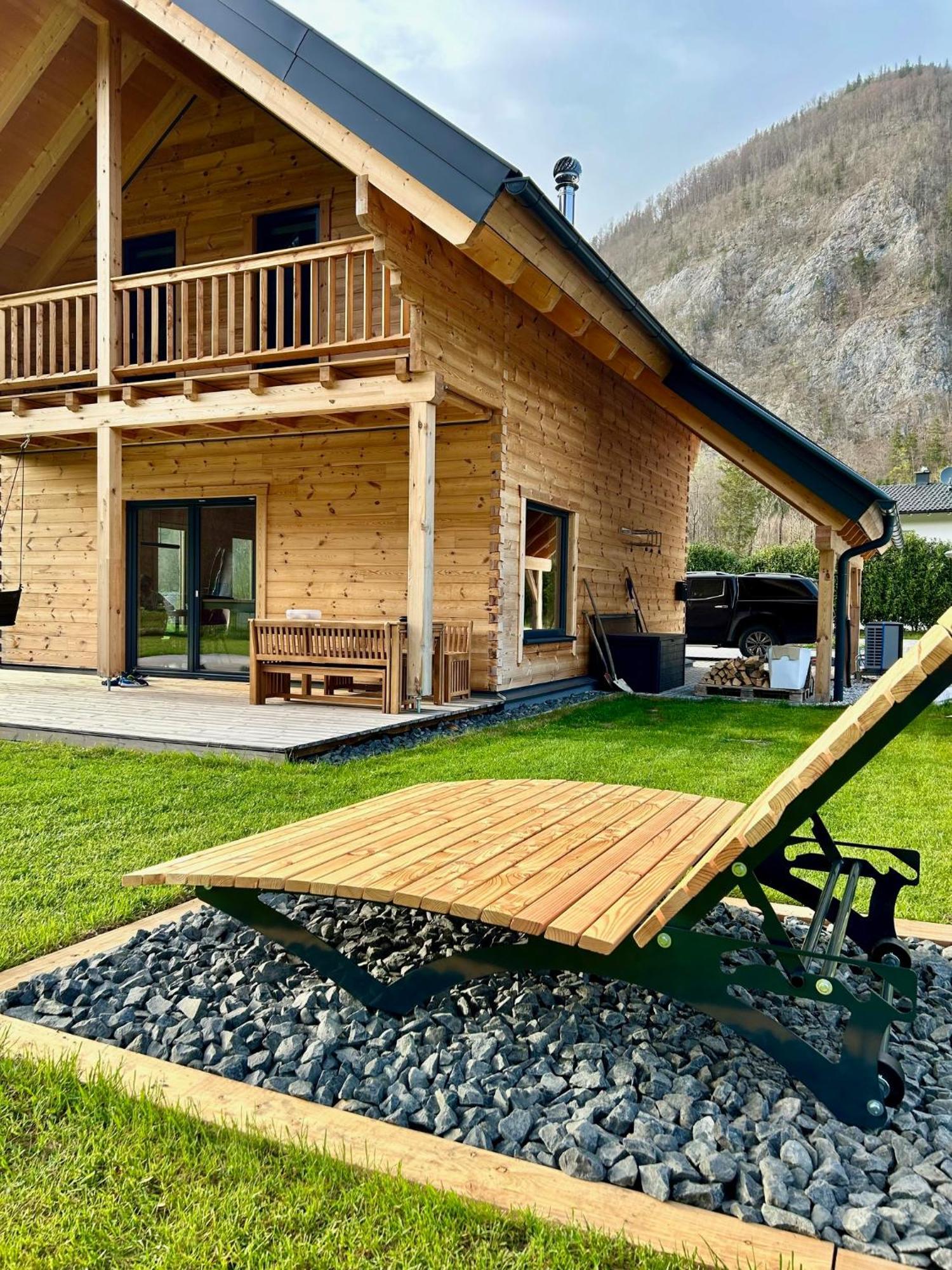 Das Gruenhaus - Dein Chalet In Grünau im Almtal المظهر الخارجي الصورة